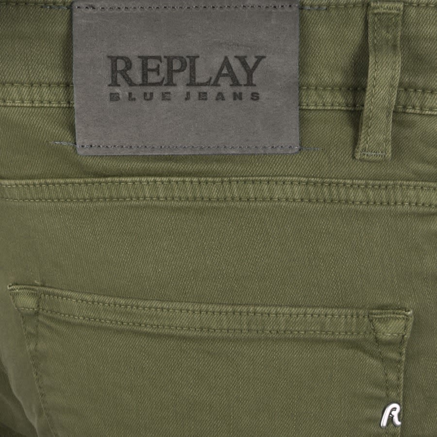 Image number 3 for Replay RBJ 981 Shorts Green