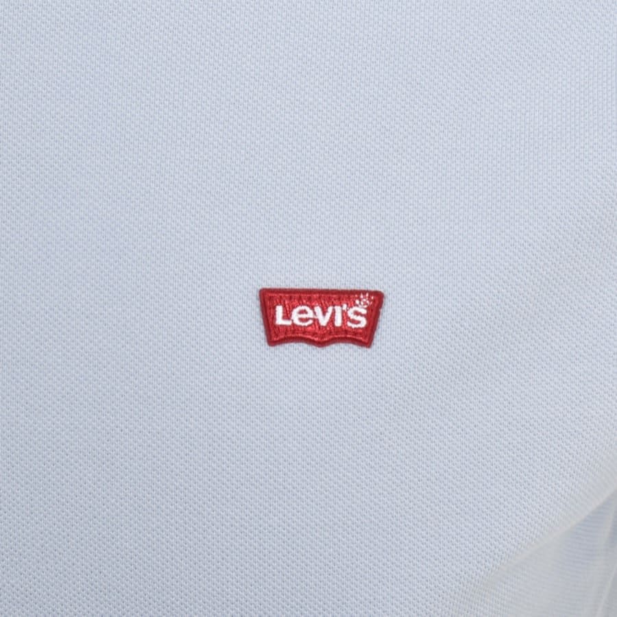 Image number 3 for Levis Original HM Short Sleeved Polo T Shirt Blue
