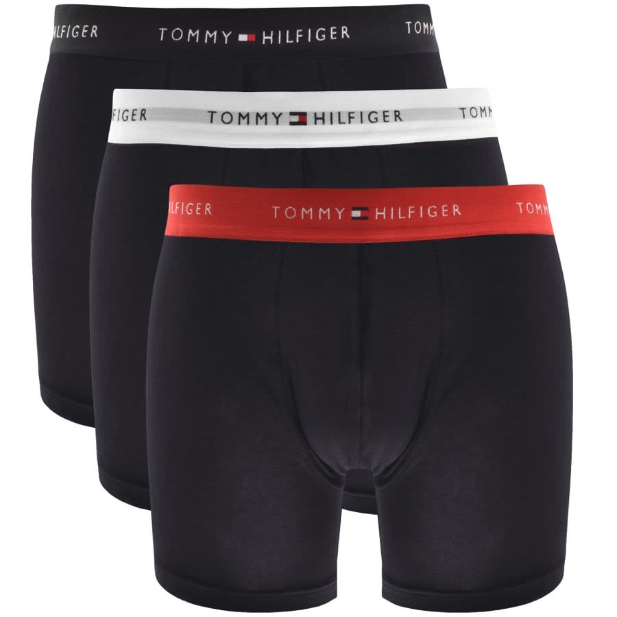 Tommy Hilfiger Underwear 3 Pack Boxers Navy Mainline Menswear