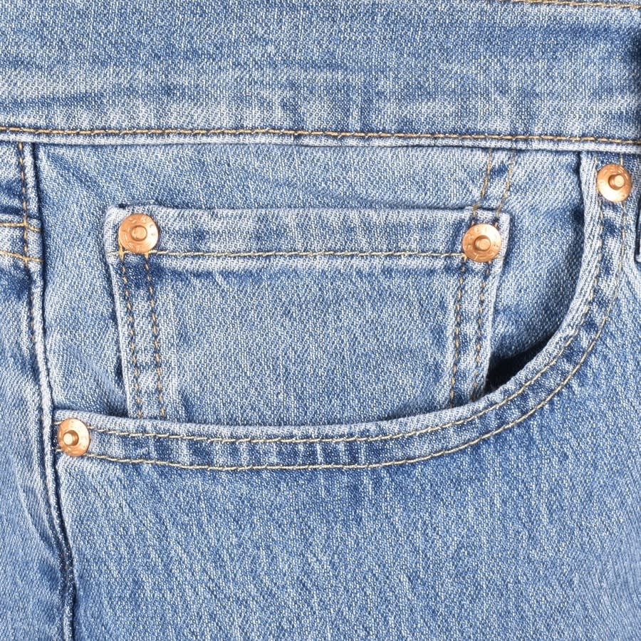 Image number 4 for Levis Original Fit 405 Standard Denim Shorts Blue