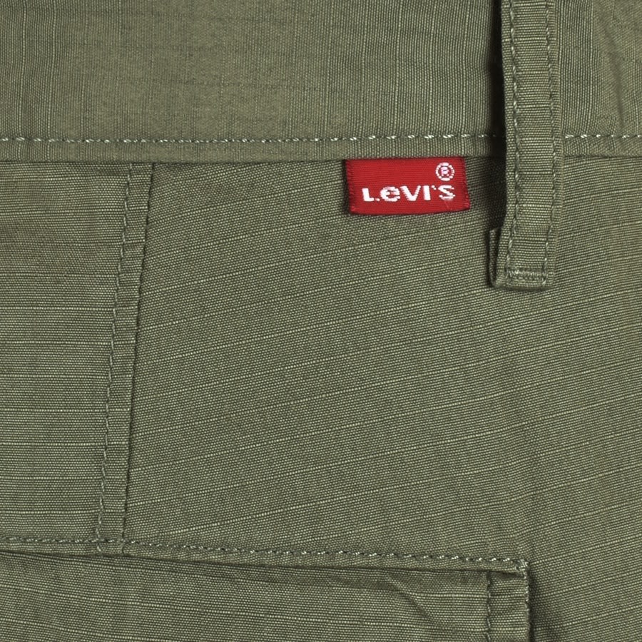 Image number 3 for Levis Carrier Cargo Shorts Green
