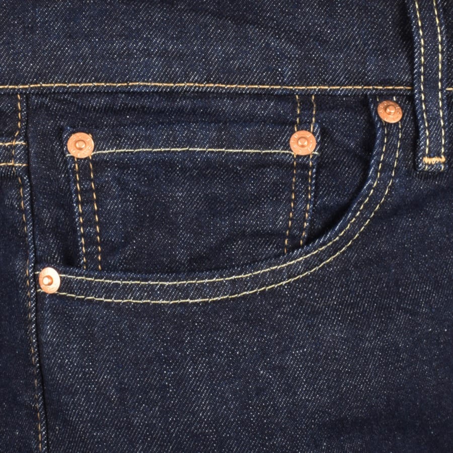 Levi's 512 slim taper jeans in dark navy wash