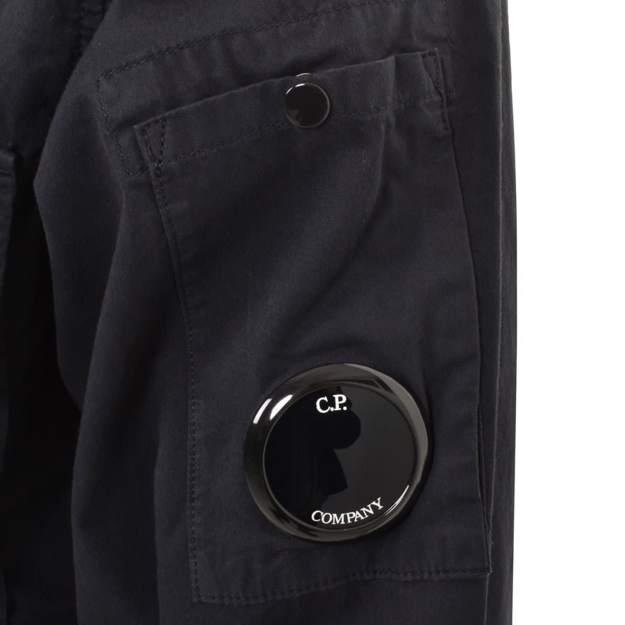 Image number 5 for CP Company Gabardine Overshirt Navy