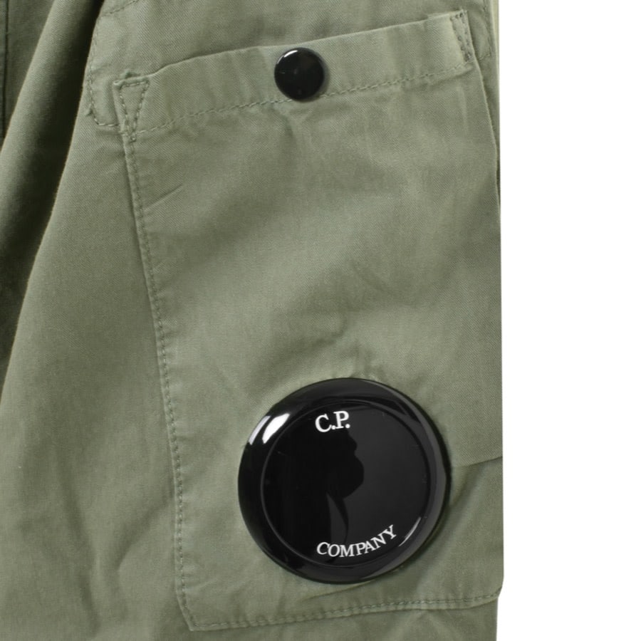 Cp company khaki sales overshirt