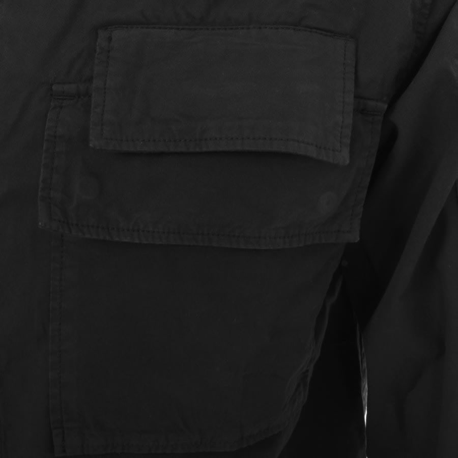 Image number 4 for CP Company Gabardine Overshirt Black