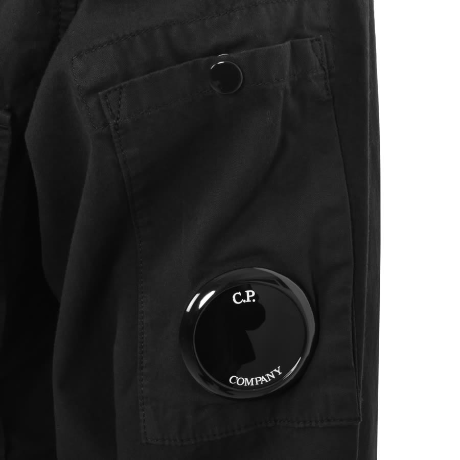 Image number 5 for CP Company Gabardine Overshirt Black