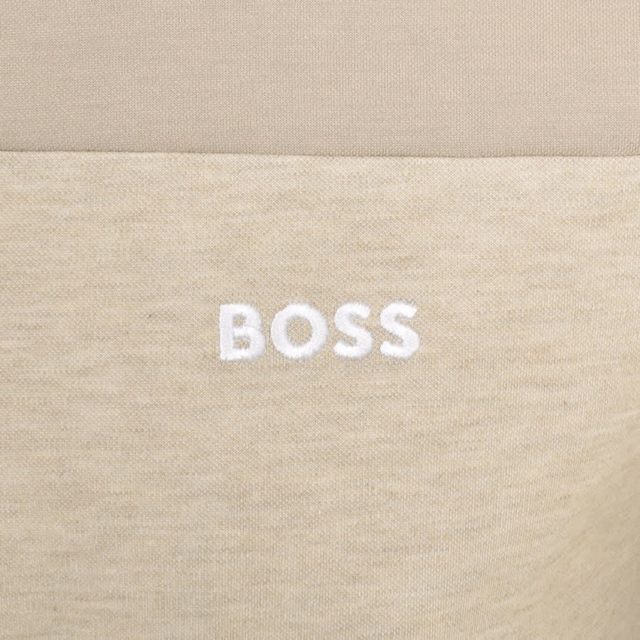 BOSS Lounge Sweatshirt Beige | Mainline Menswear Sweden