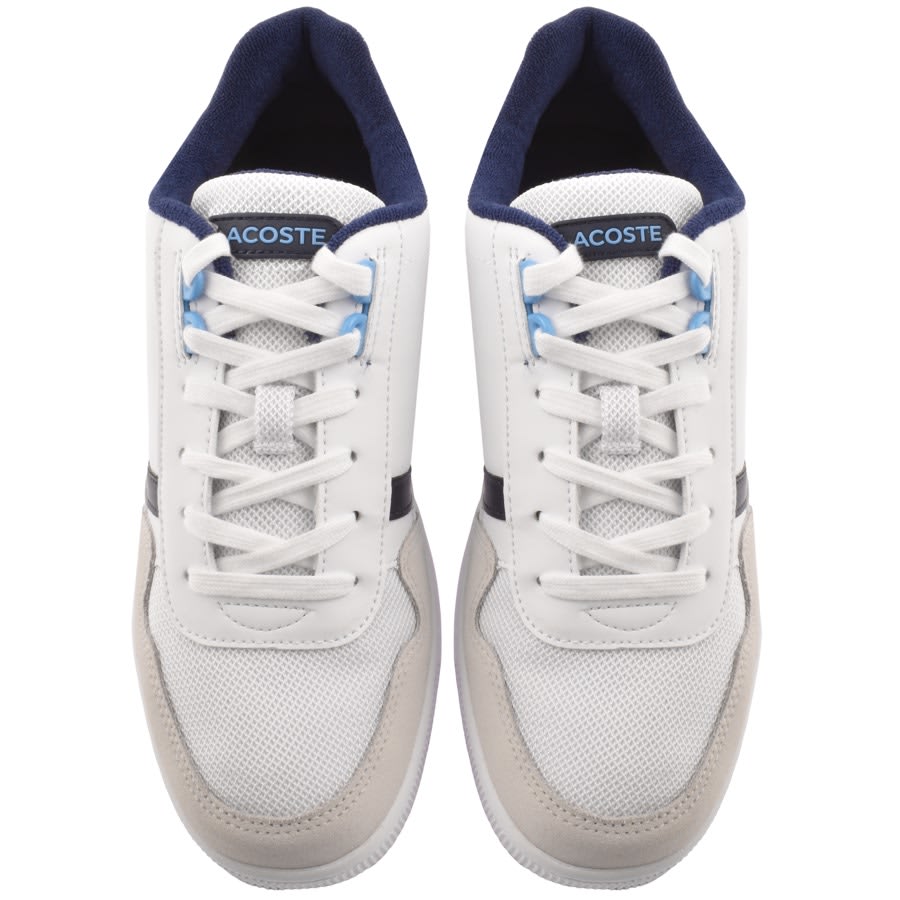 Image number 3 for Lacoste T Clip Trainers White