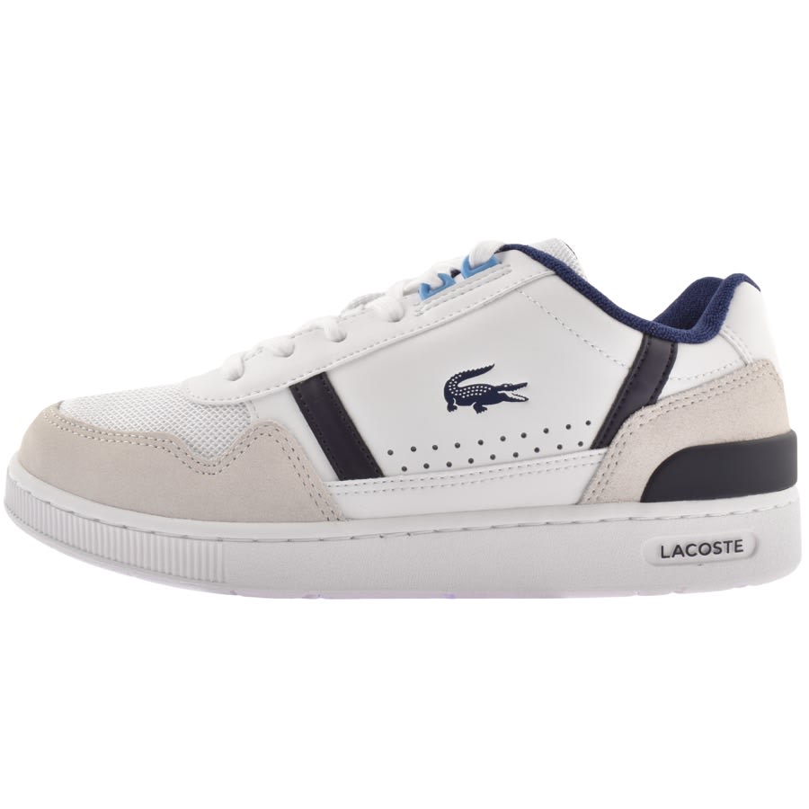 Image number 1 for Lacoste T Clip Trainers White