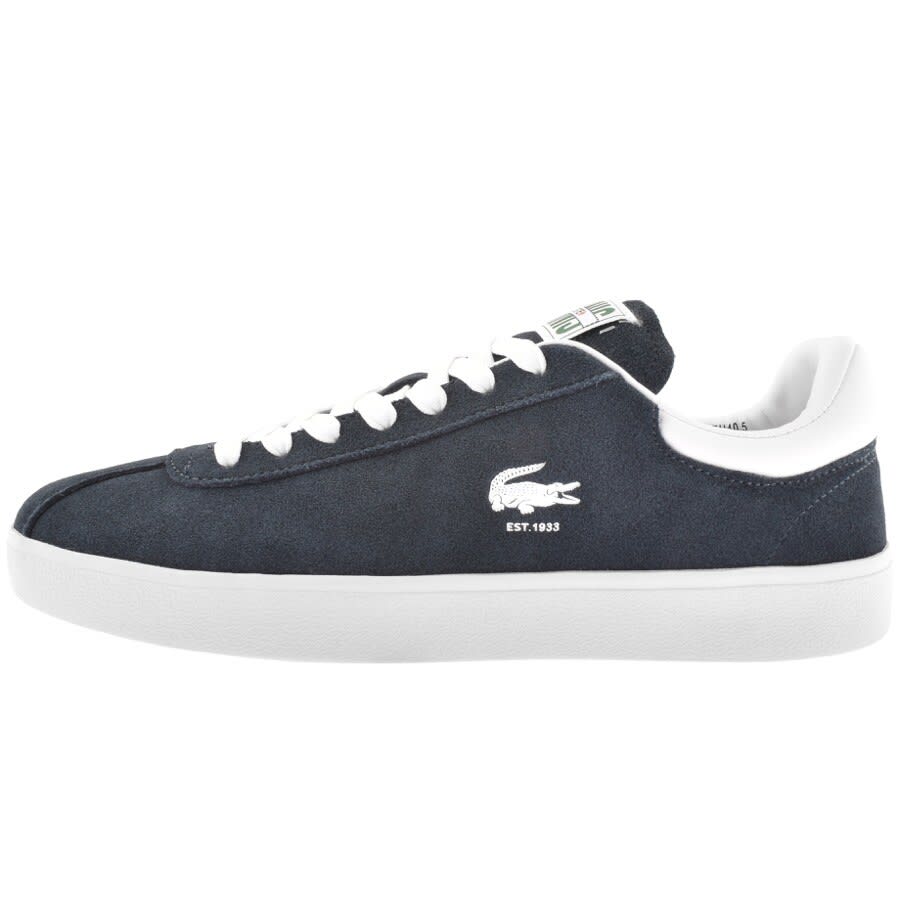 Image number 1 for Lacoste Baseshot Trainers Navy