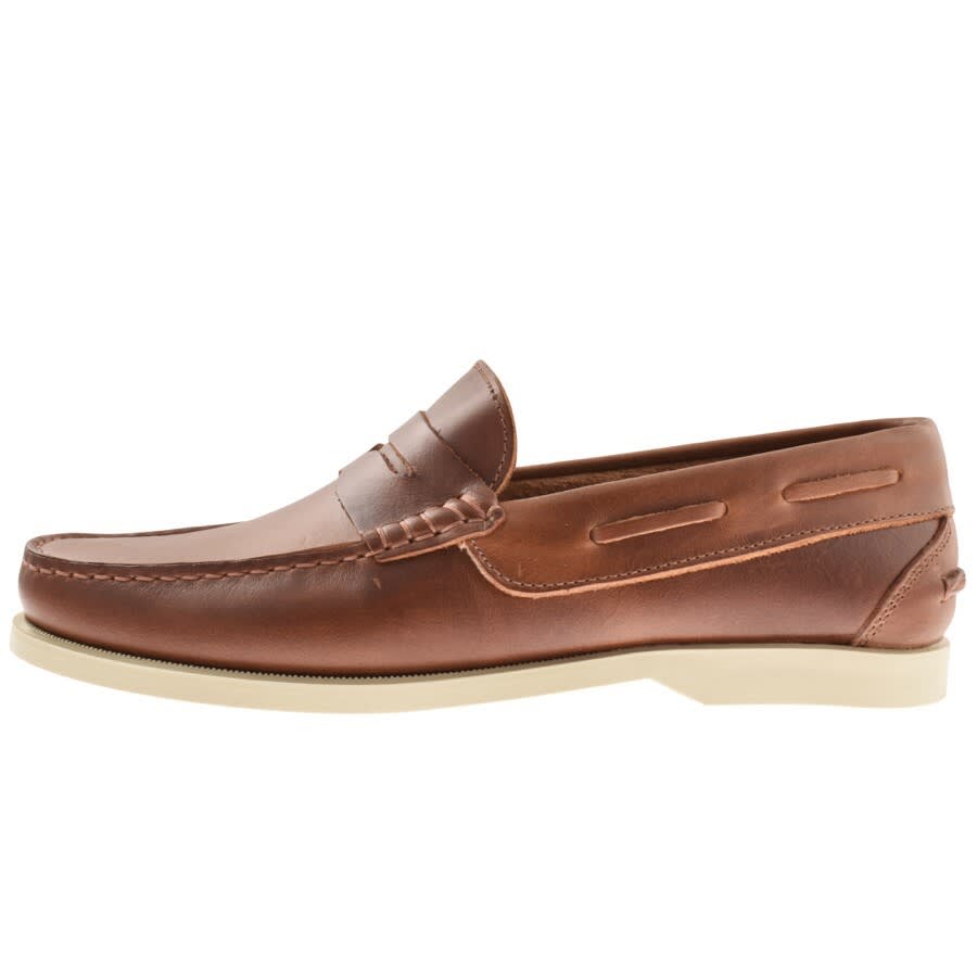 Image number 1 for Oliver Sweeney Menorca Loafer Shoes Brown