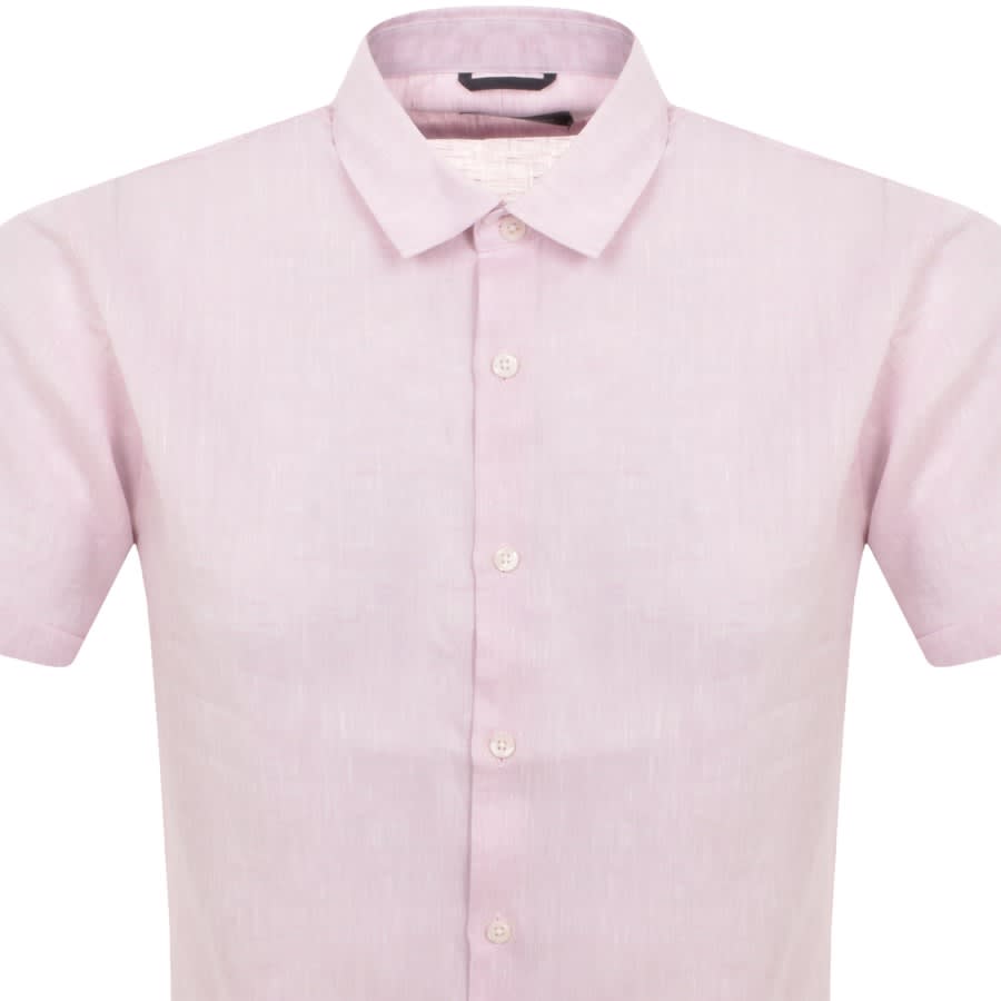 Image number 2 for Oliver Sweeney Eakring Short Sleeve Shirt Pink