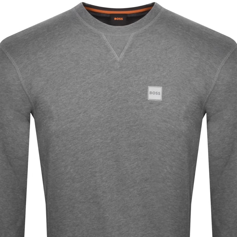 Image number 2 for BOSS Westart 1 Sweatshirt Grey