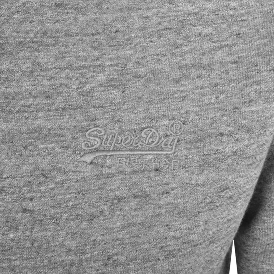 Image number 3 for Superdry Essential Logo Hoodie Grey