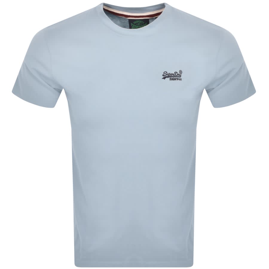 Image number 1 for Superdry Short Sleeved T Shirt Blue