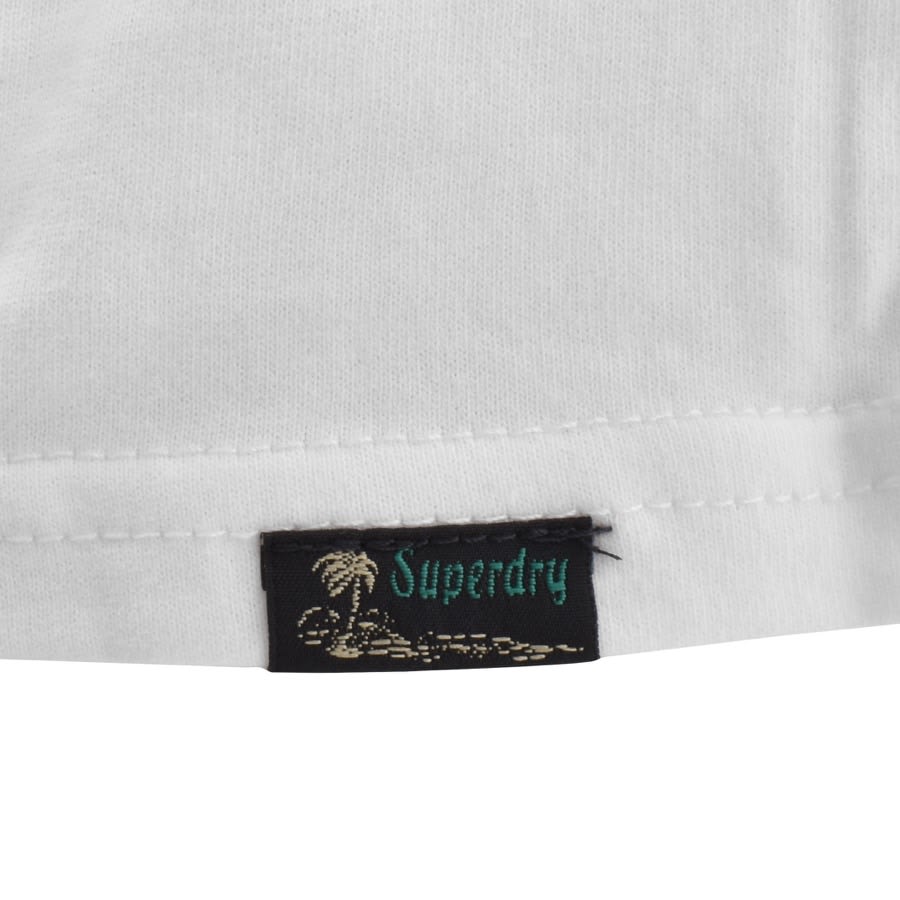 Image number 4 for Superdry Vintage VL T Shirt White