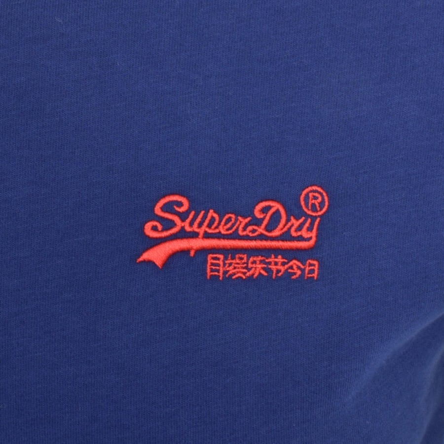 Image number 3 for Superdry Short Sleeved T Shirt Navy
