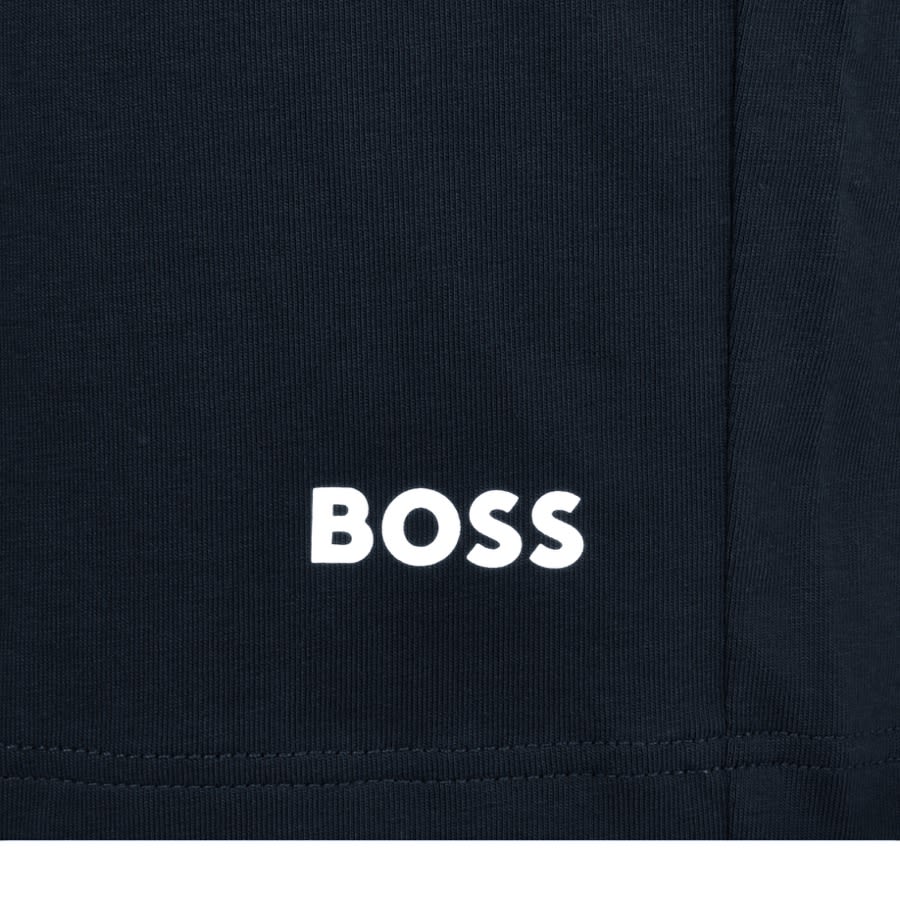 Image number 3 for BOSS Unique Jersey Shorts Navy