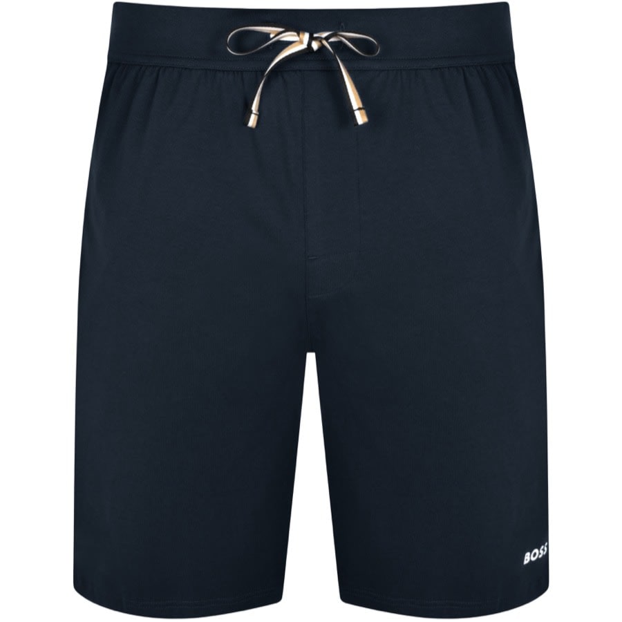 Image number 1 for BOSS Unique Jersey Shorts Navy