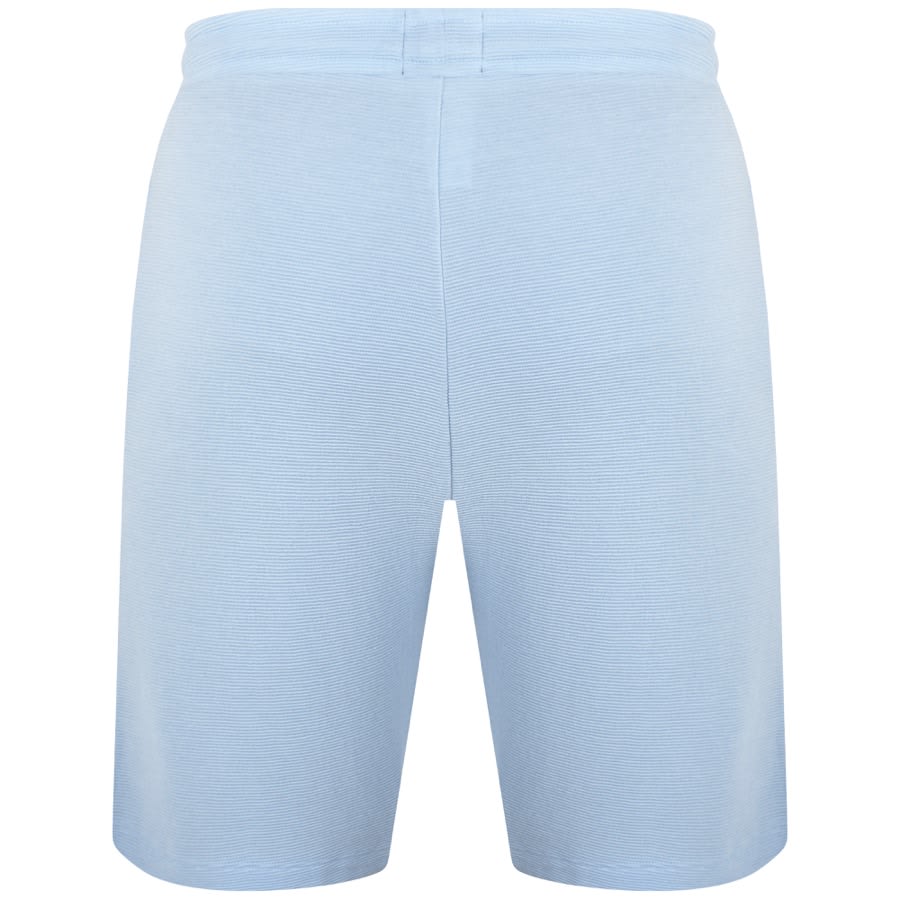 Image number 2 for BOSS Rib Shorts Blue