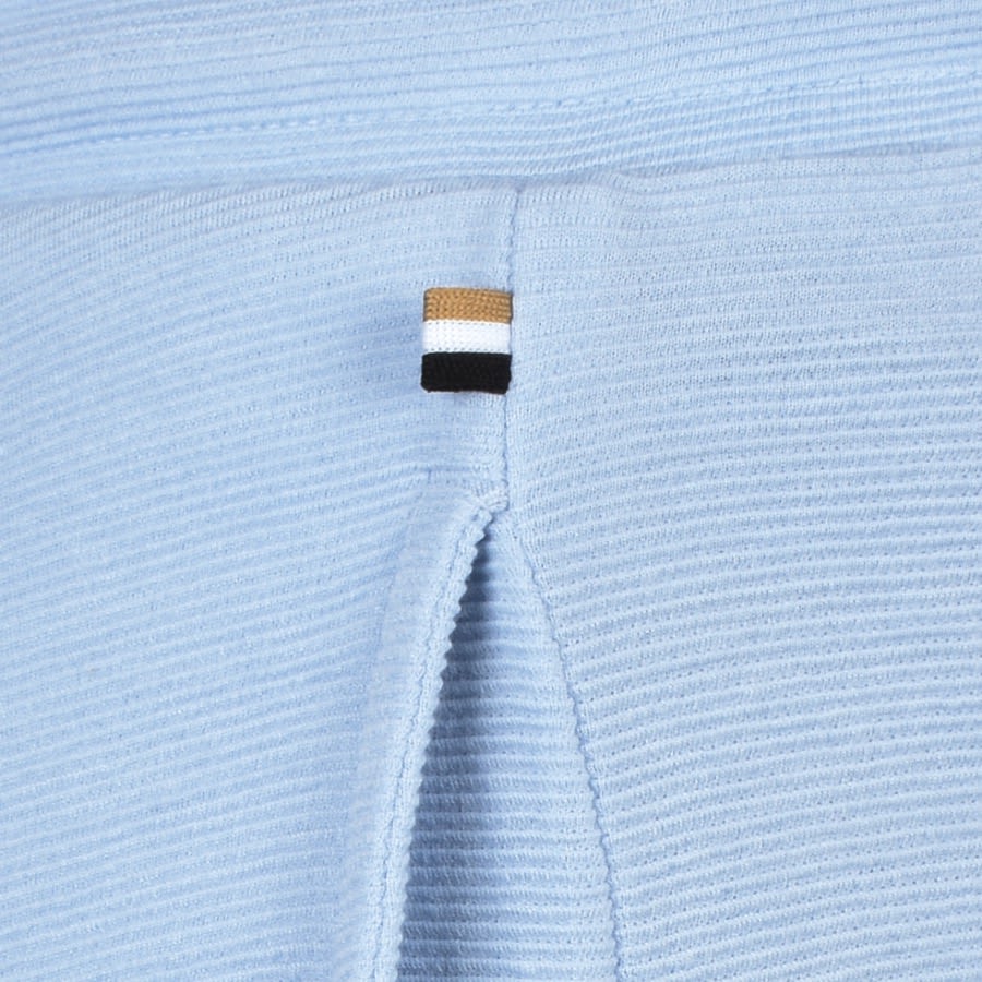 Image number 4 for BOSS Rib Shorts Blue