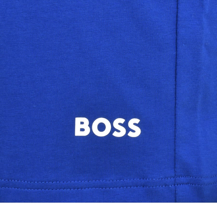 Image number 3 for BOSS Unique Jersey Shorts Blue