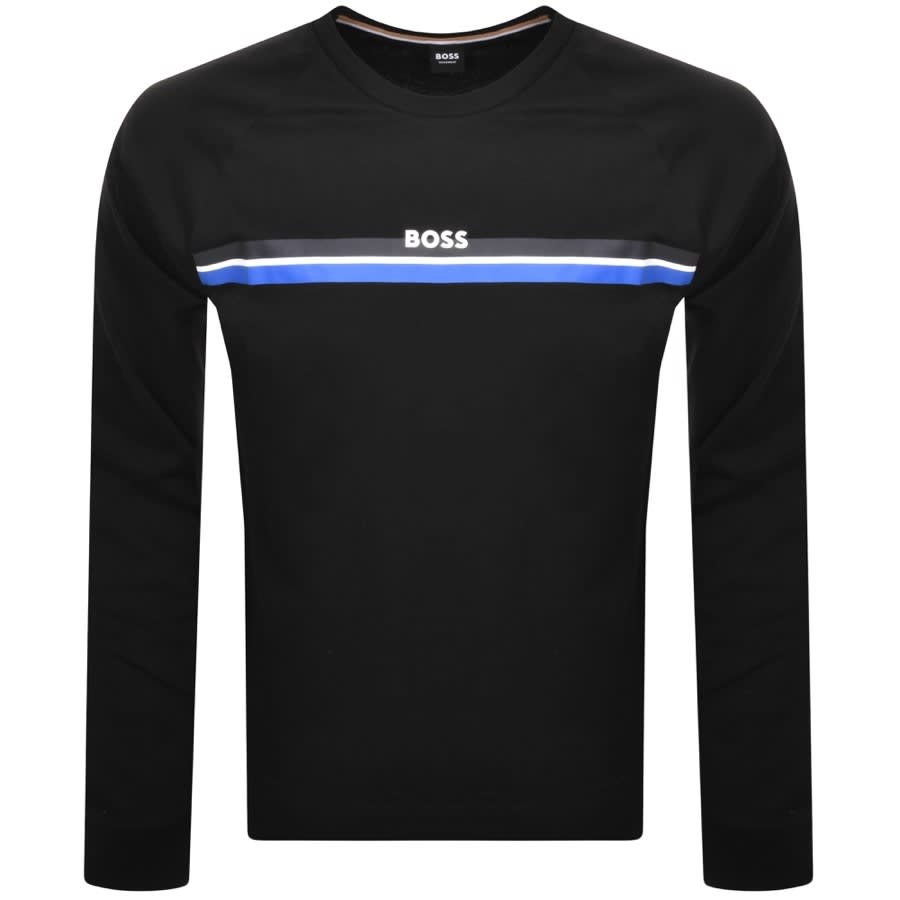Image number 2 for BOSS Authentic Tracksuit Black