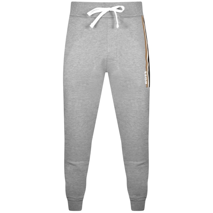 Image number 3 for BOSS Authentic Tracksuit Grey