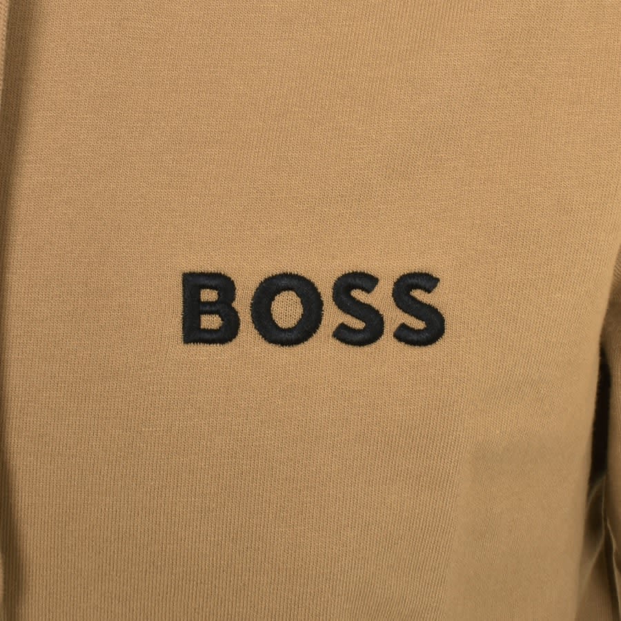 Image number 3 for BOSS Iconic Hoodie Brown