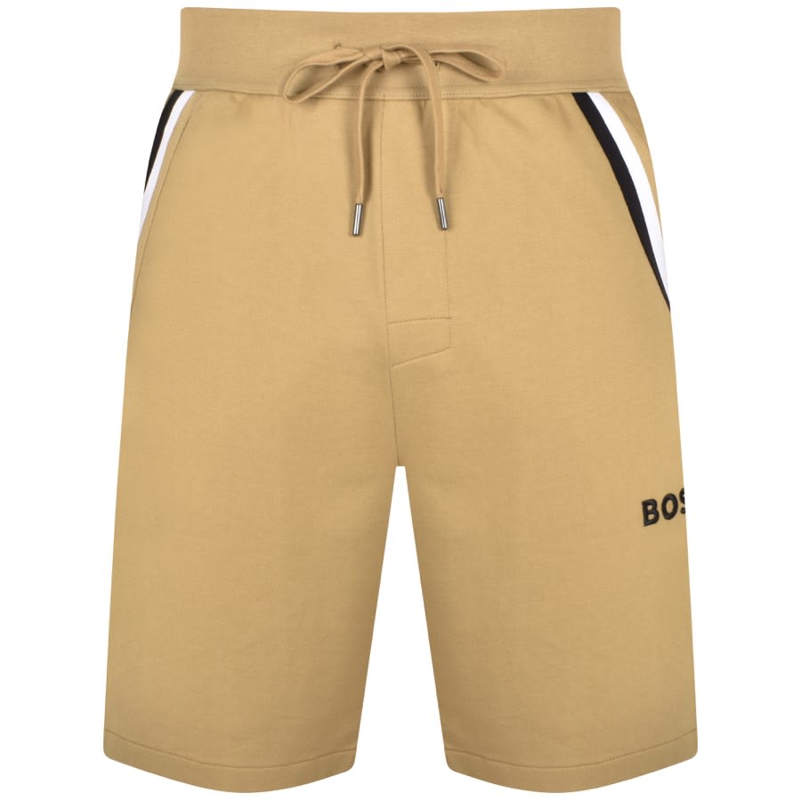 Image number 2 for BOSS Iconic Shorts Beige