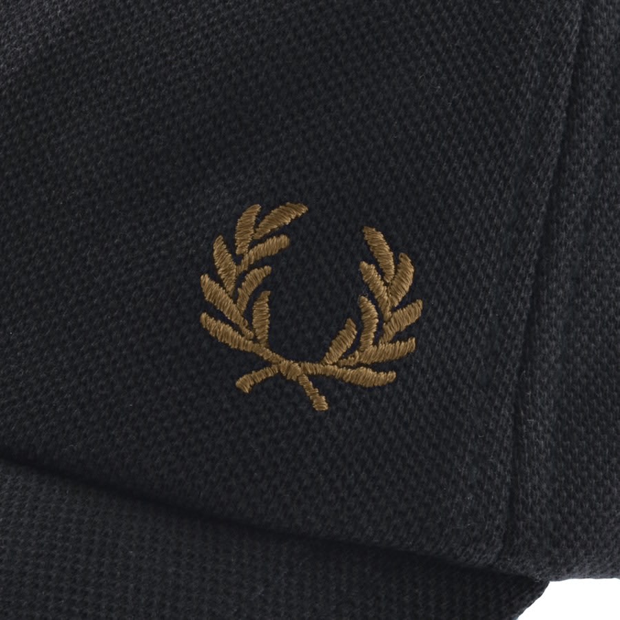 Image number 4 for Fred Perry Pique Classic Cap Navy
