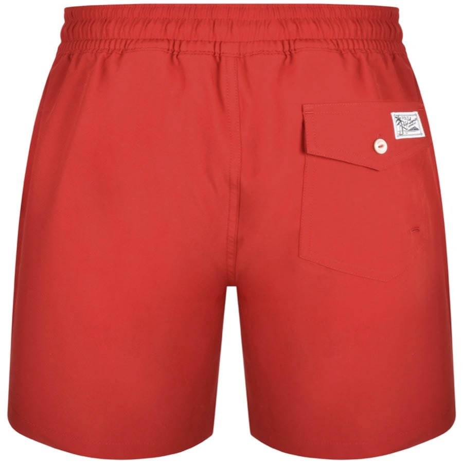 Ralph lauren swim shorts red cheap