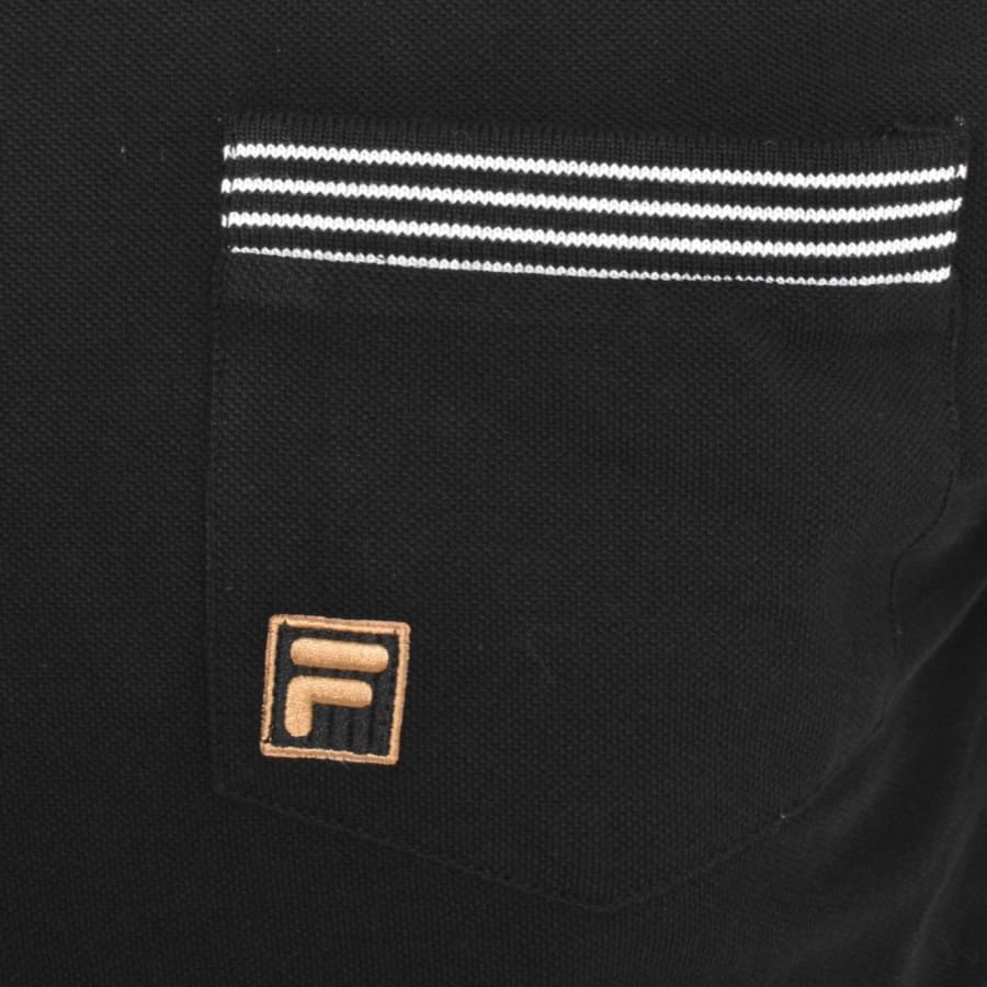Image number 3 for Fila Vintage Otto T Shirt Black