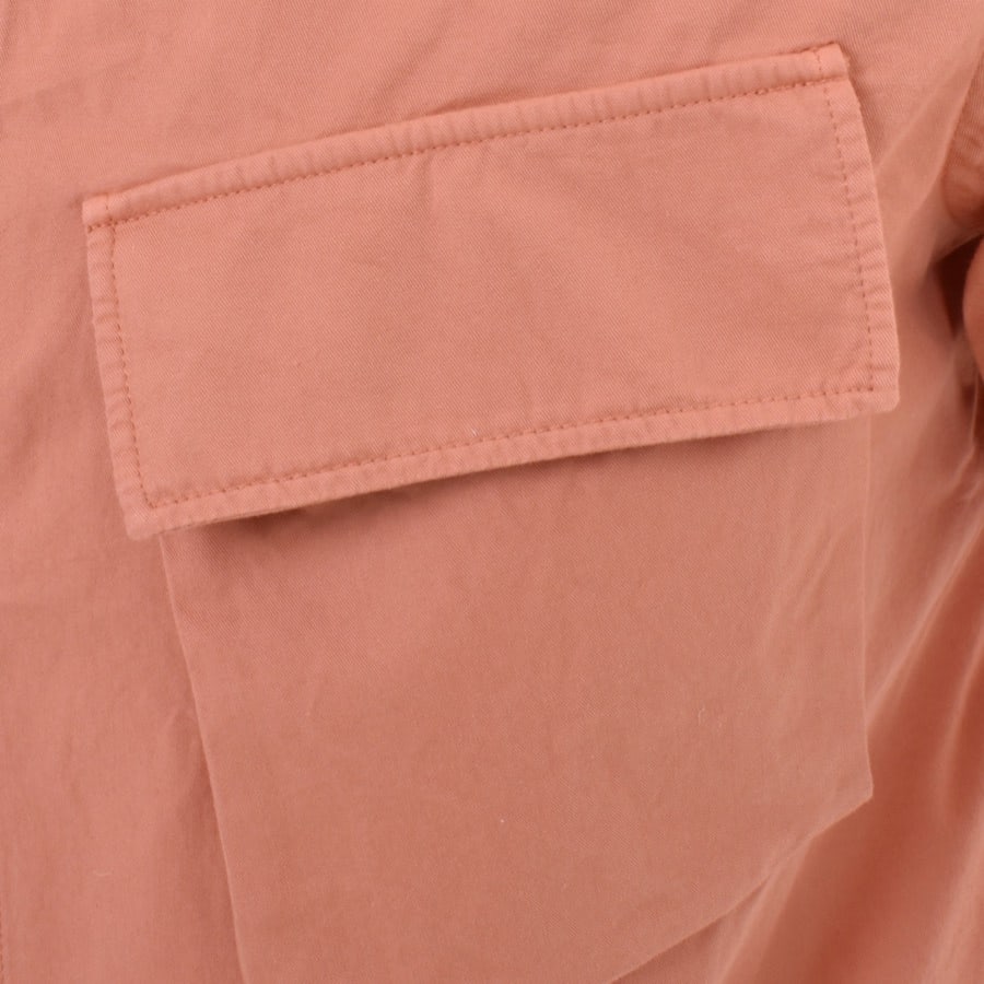 Image number 3 for Belstaff Scale Short Sleeved Shirt Pink