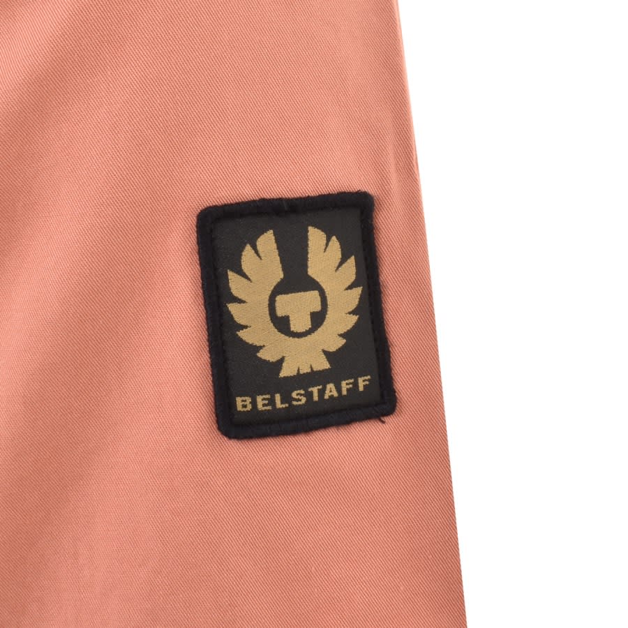 Image number 4 for Belstaff Scale Short Sleeved Shirt Pink