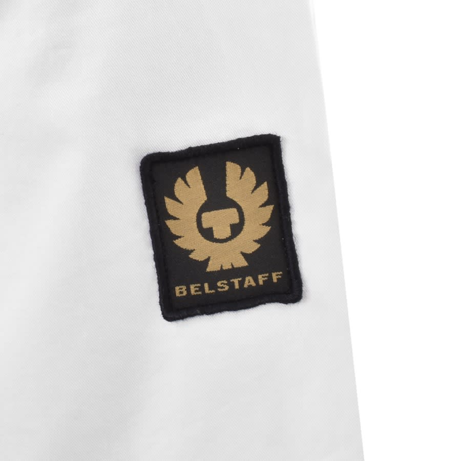 Image number 4 for Belstaff Scale Short Sleeved Shirt White