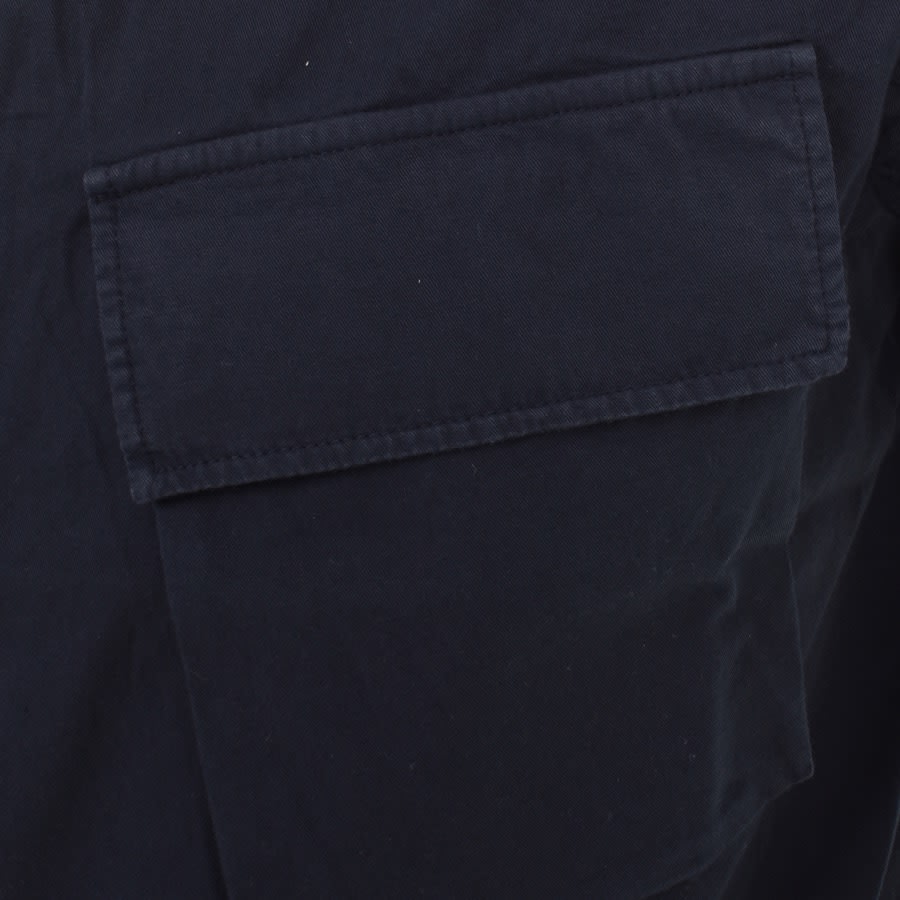 Image number 3 for Belstaff Scale Short Sleeved Shirt Navy