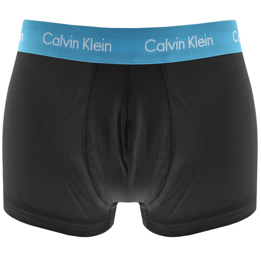 Image number 2 for Calvin Klein 7 Pack Trunks Black