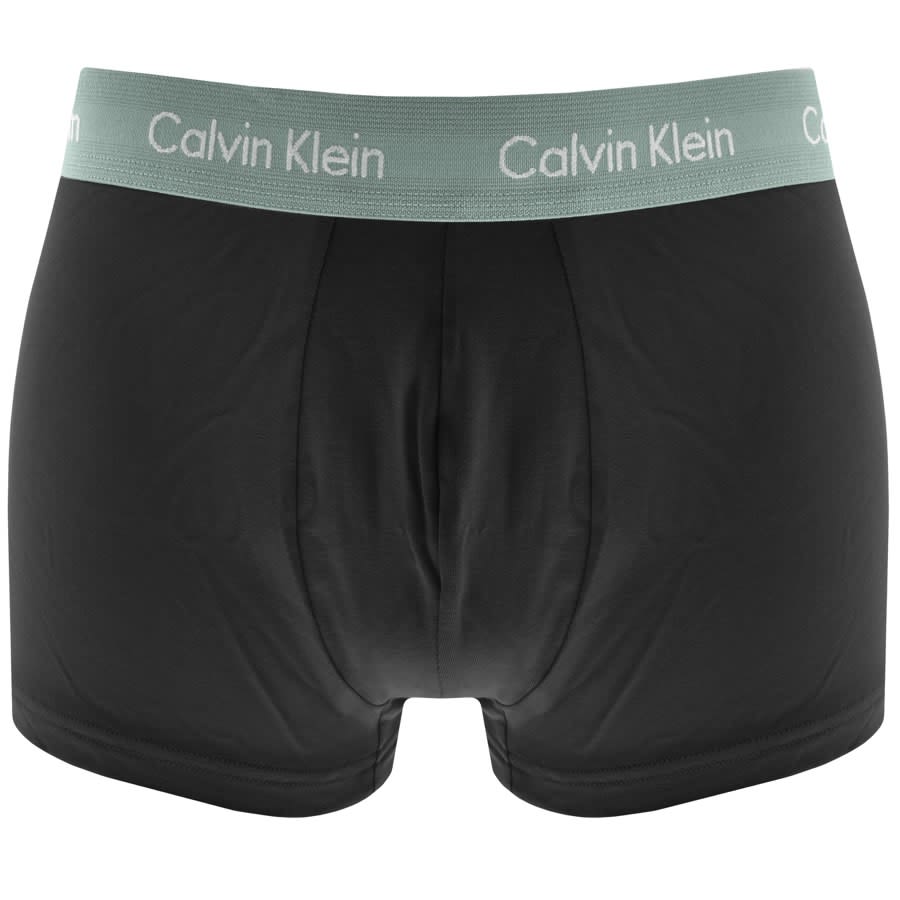 Image number 3 for Calvin Klein 7 Pack Trunks Black