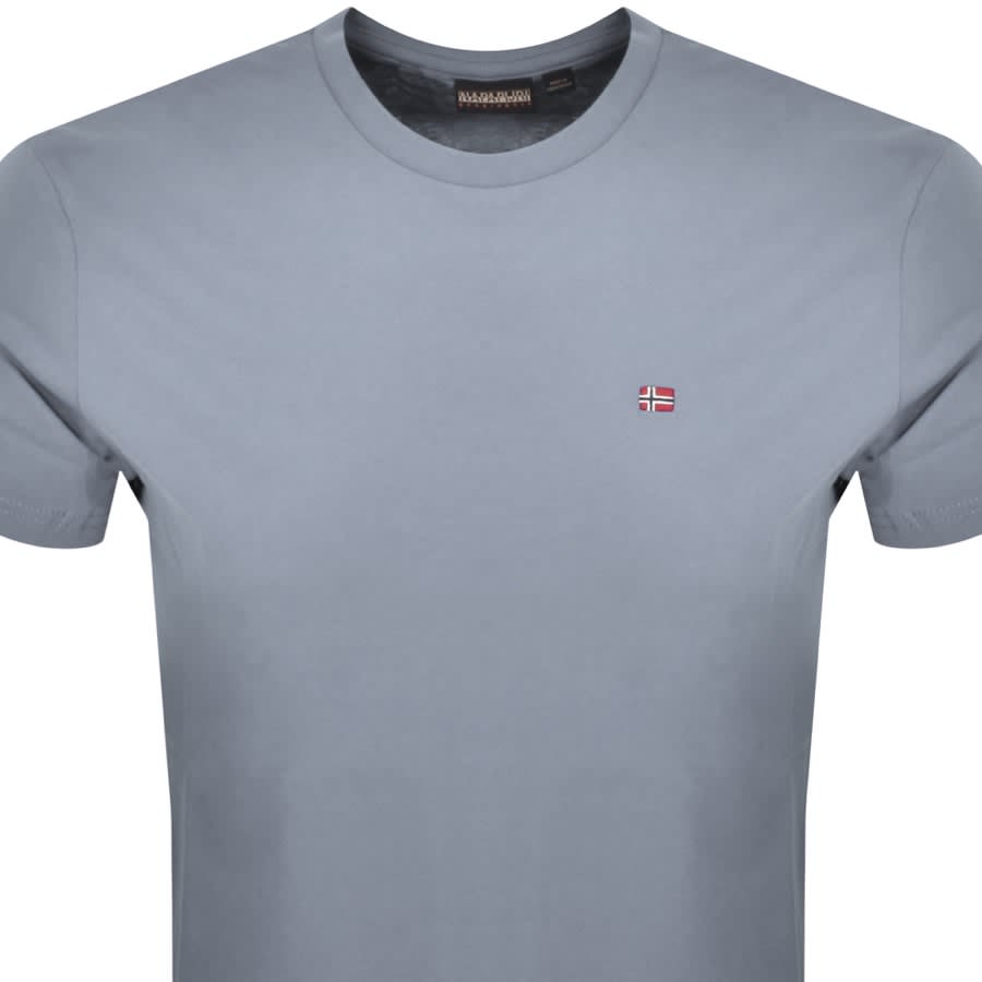 Image number 2 for Napapijri Salis Logo T Shirt Grey