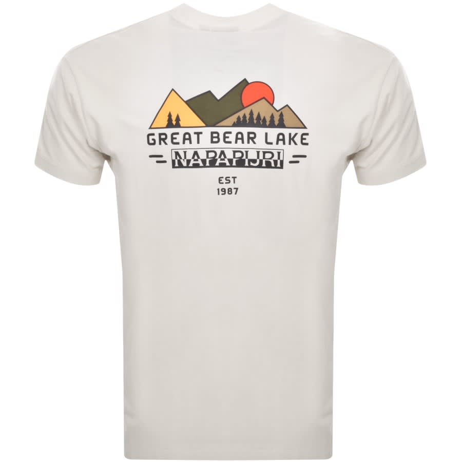 Image number 3 for Napapijri S Tahi T Shirt White