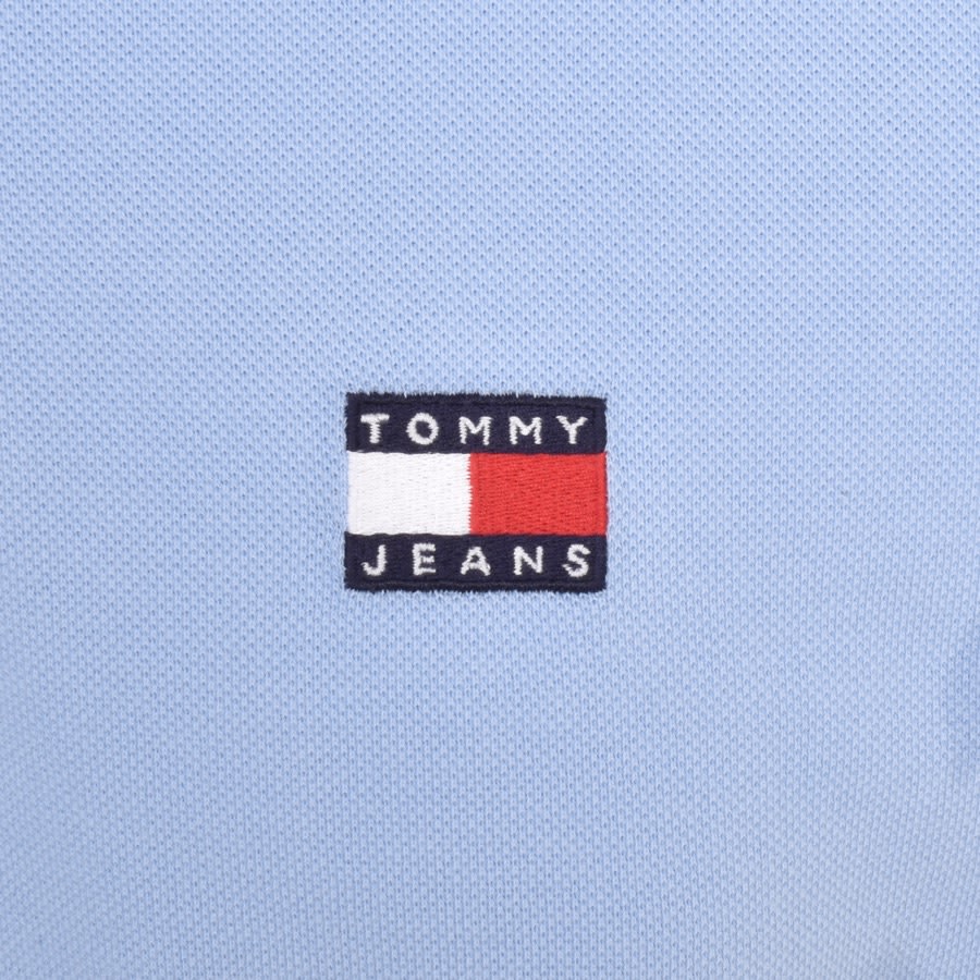 Image number 3 for Tommy Jeans Polo T Shirt Blue