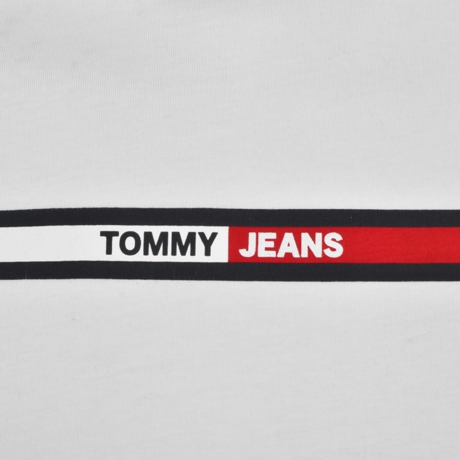 Image number 3 for Tommy Jeans Essential Logo T Shirt White