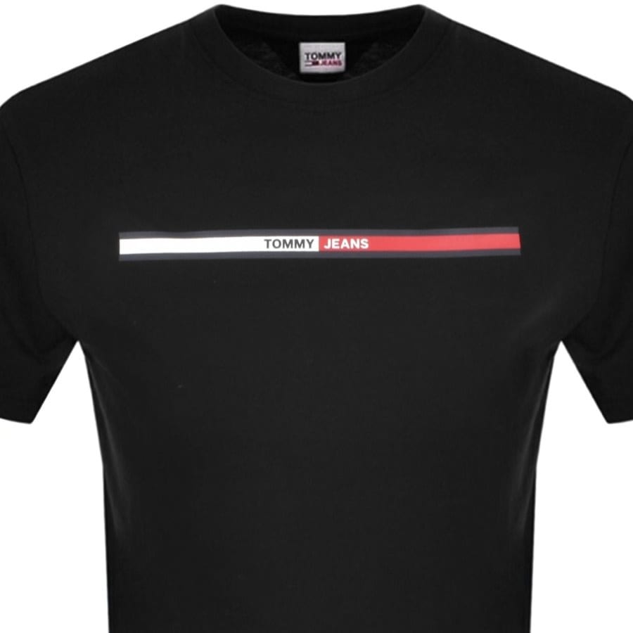 Image number 2 for Tommy Jeans Essential Logo T Shirt Black