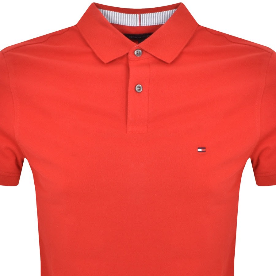 Image number 2 for Tommy Hilfiger Regular Fit 1985 Polo T Shirt Red