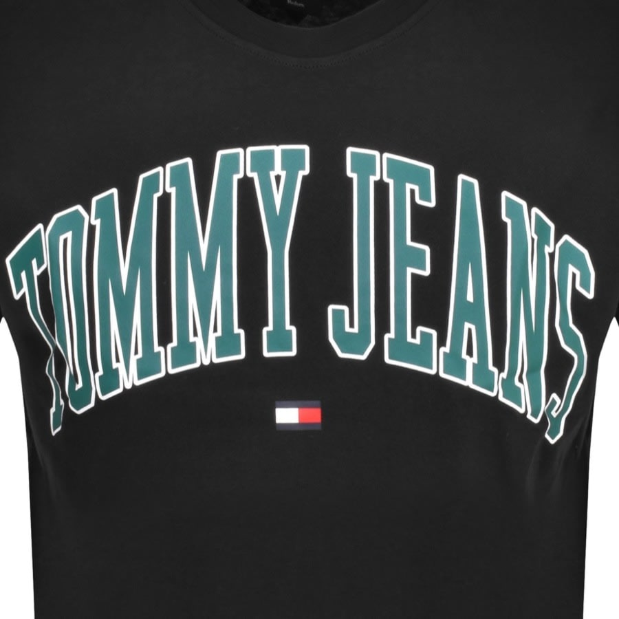 Image number 3 for Tommy Jeans Popcolour T Shirt Black