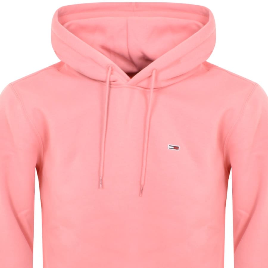 Image number 2 for Tommy Jeans Classics Pullover Hoodie Pink