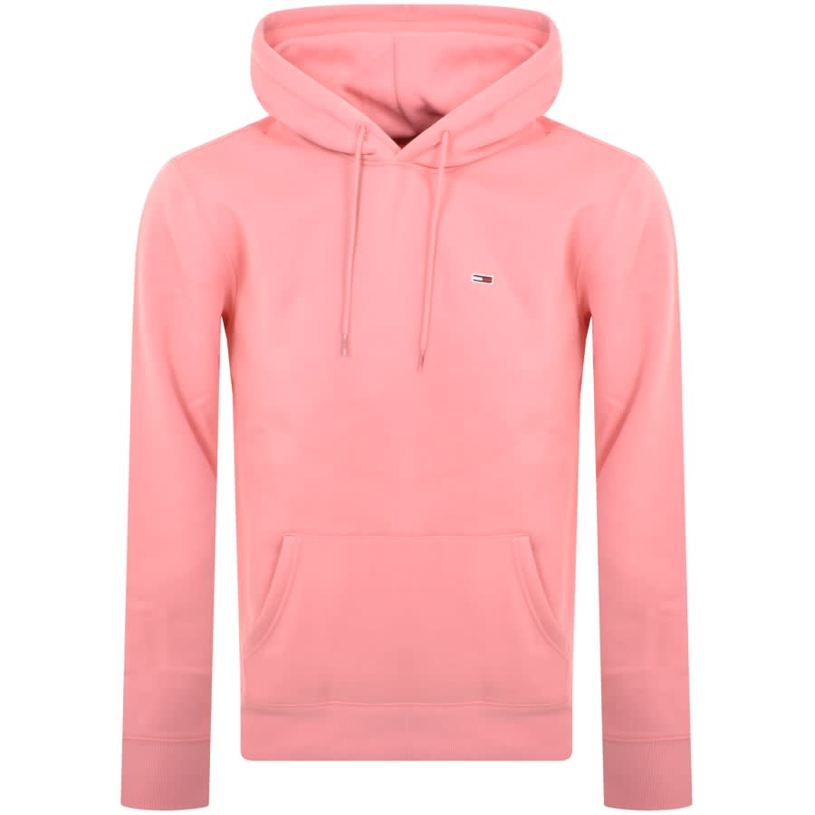 Image number 1 for Tommy Jeans Classics Pullover Hoodie Pink