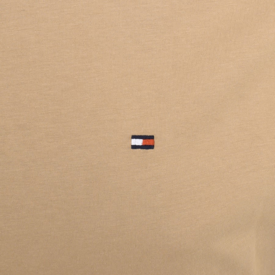 Image number 3 for Tommy Hilfiger Flag Cuff T Shirt Khaki