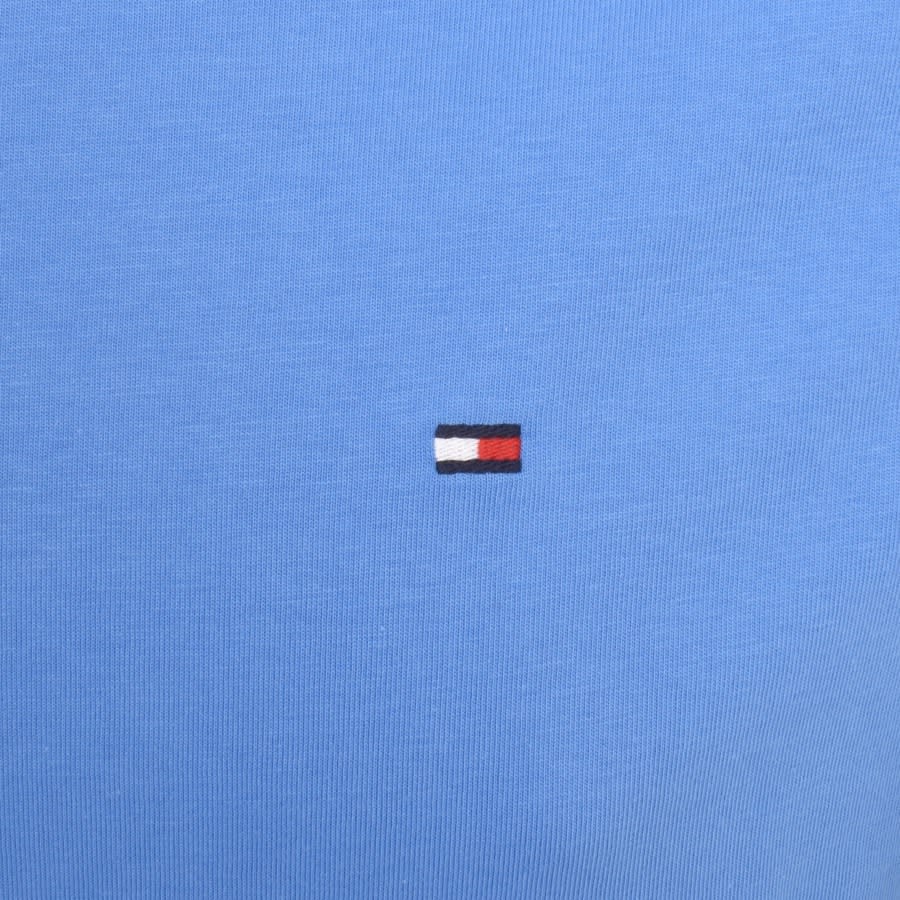 Image number 3 for Tommy Hilfiger Flag Cuff T Shirt Blue
